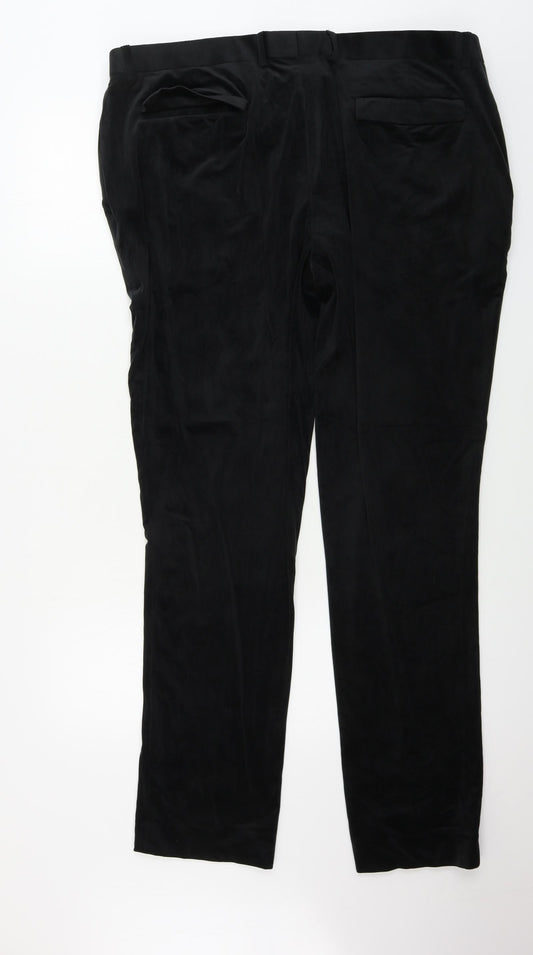 ASOS Womens Black Trousers Size 40 in L31 in