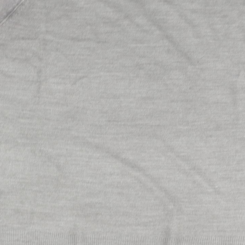 Primark Womens Grey Cardigan Jumper Size 2XL