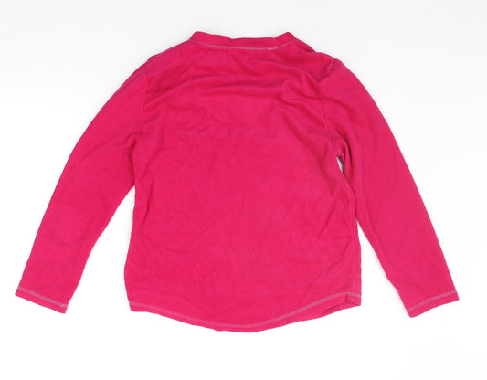 Secret Posessions Womens Pink Solid Top Pyjama Set Size S - sleep wear