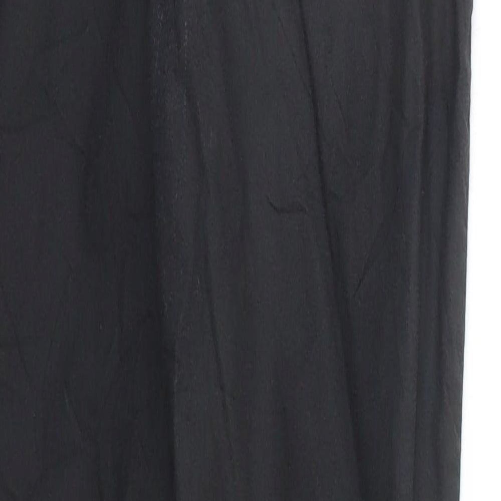 Topshop Womens Black Trousers Size 30 in L32 in