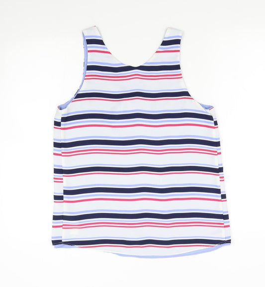 NEXT Womens Multicoloured Striped Camisole Tank Size 8