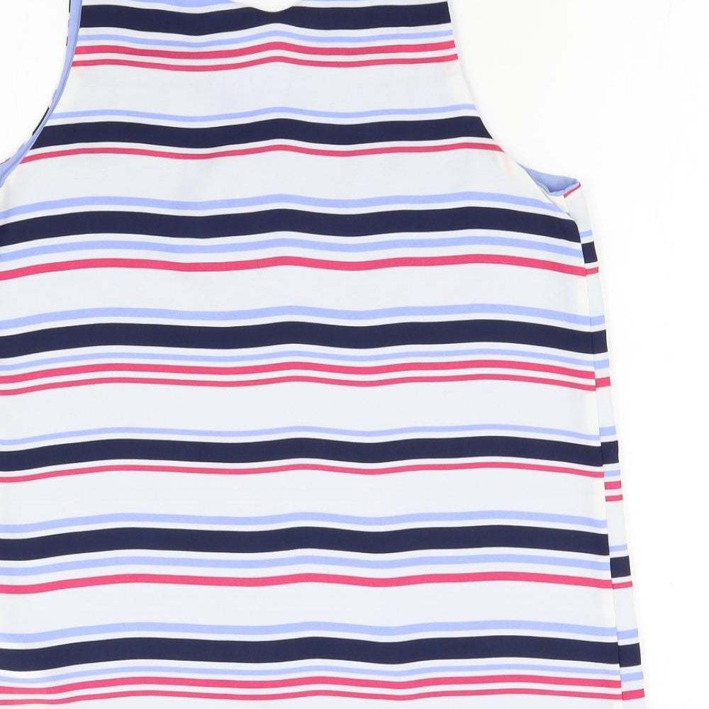 NEXT Womens Multicoloured Striped Camisole Tank Size 8
