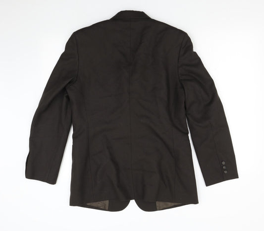 United Colors of Benetton Mens Brown Jacket Suit Jacket Size 34