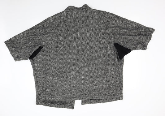 Lady Anna Piú Womens Grey Jacket Size M