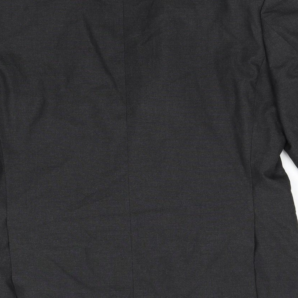 M&S Mens Grey Jacket Suit Jacket Size 42