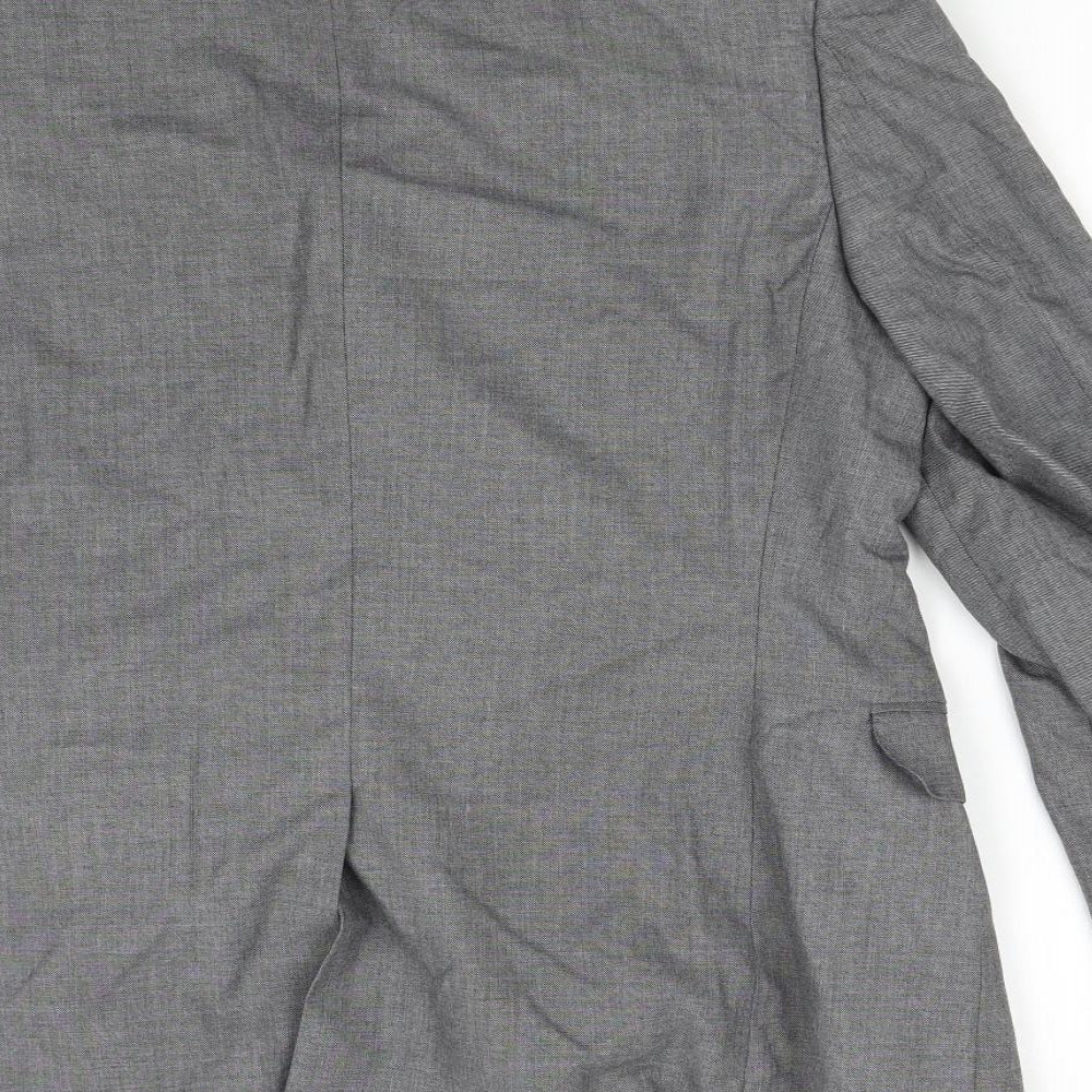 M&S Mens Grey Jacket Suit Jacket Size 36