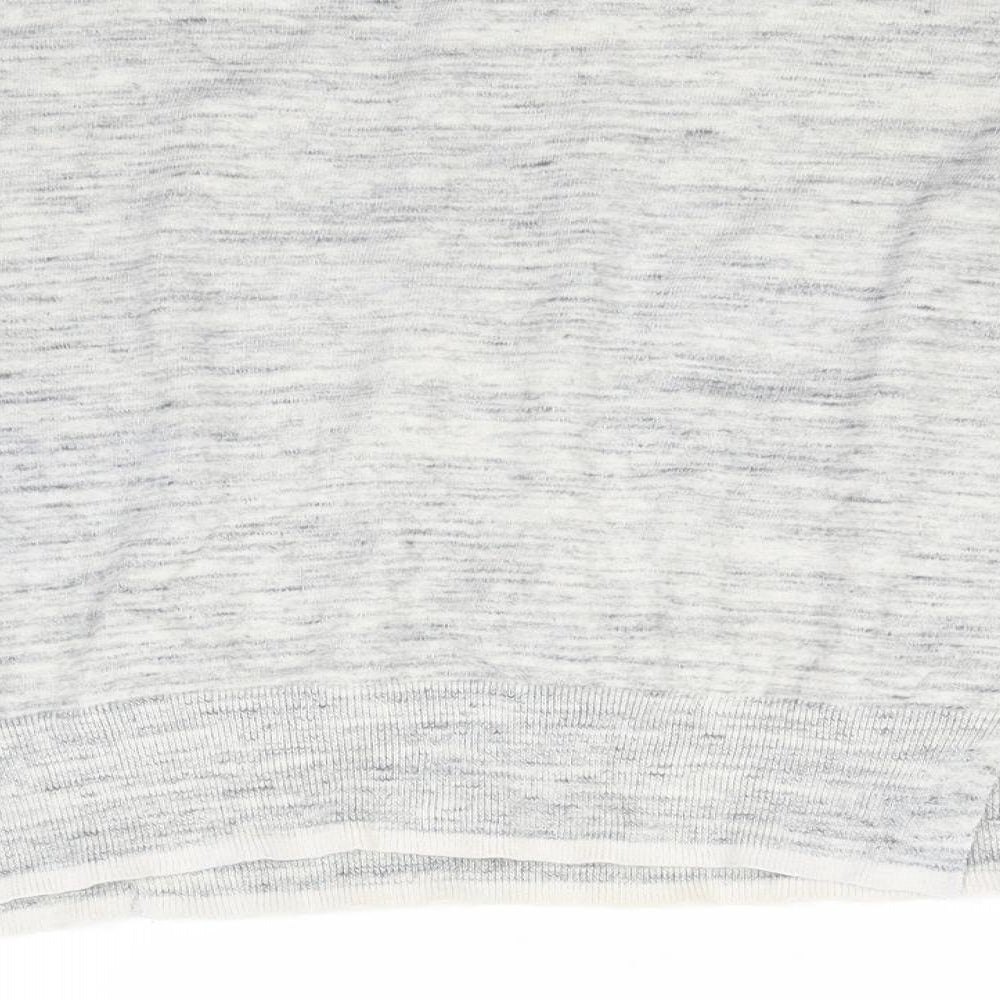 Only Womens Grey Knit Pullover Jumper Size 8