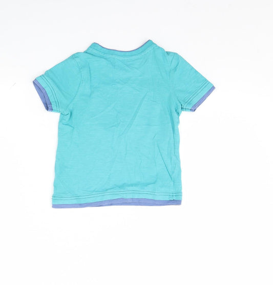 George Boys Blue Basic T-Shirt Size 2 Years