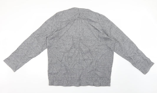 Primark Mens Grey Pullover Jumper Size 2XL