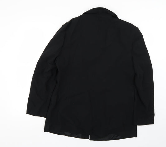 Gerry Weber Womens Black Jacket Blazer Size 16