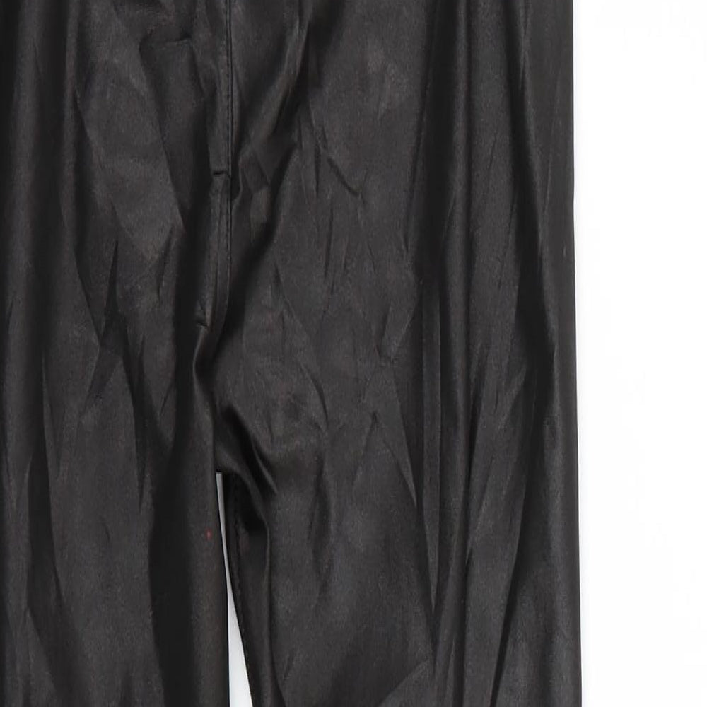 Preworn Womens Black Jegging Trousers Size M L23 in