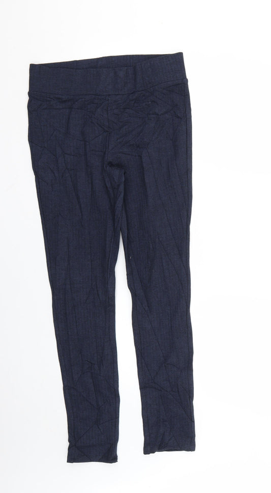 George Womens Blue Trousers Size 12 L24 in