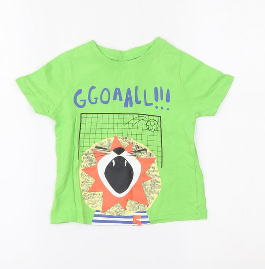 Nutmeg Baby Green Basic T-Shirt Size 18-24 Months