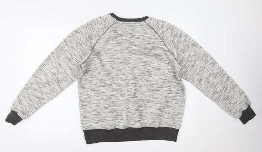 Primark Mens Grey Pullover Jumper Size L