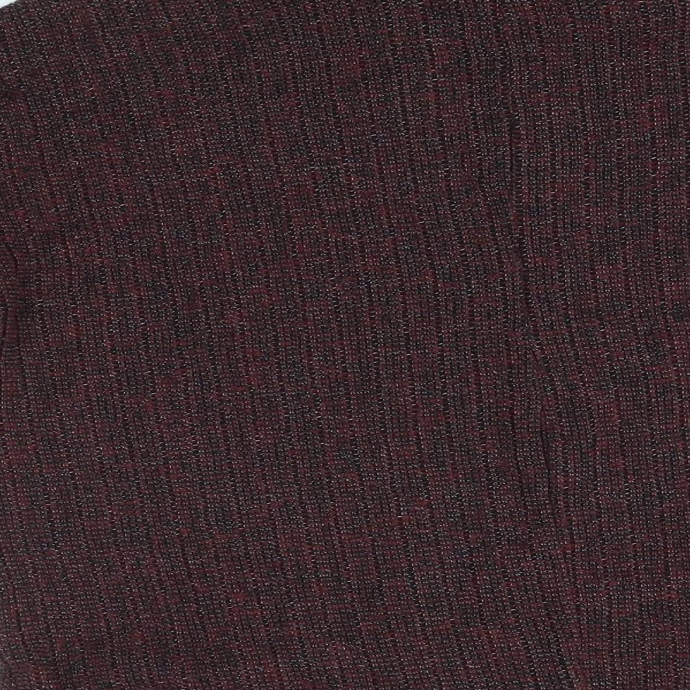 Topshop Womens Red Pullover Jumper Size 10