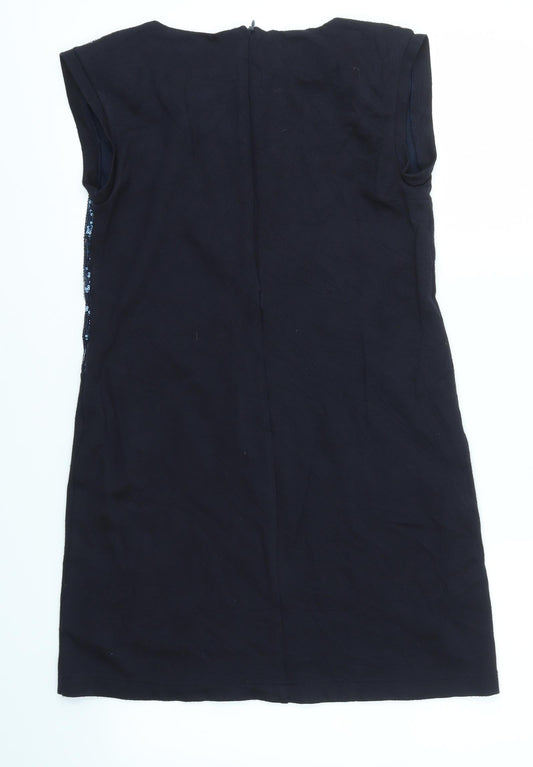 SARELLE Womens Blue Mini Size 10