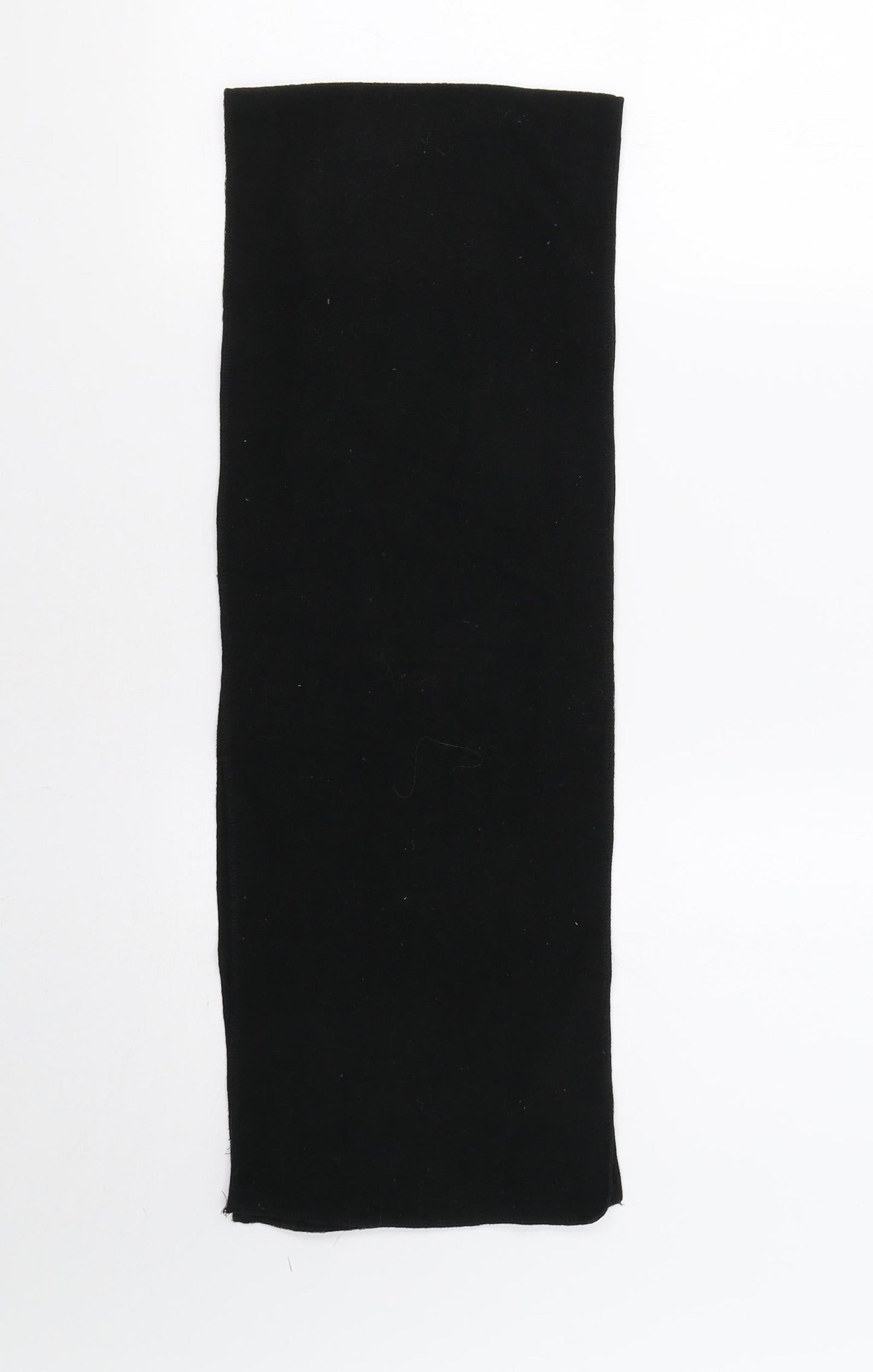 Preworn Unisex Black Scarf One Size