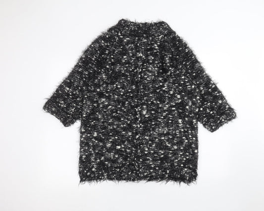 George Womens Black Jacket Coatigan Size M