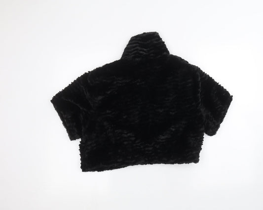 Preworn Womens Black Jacket Size M