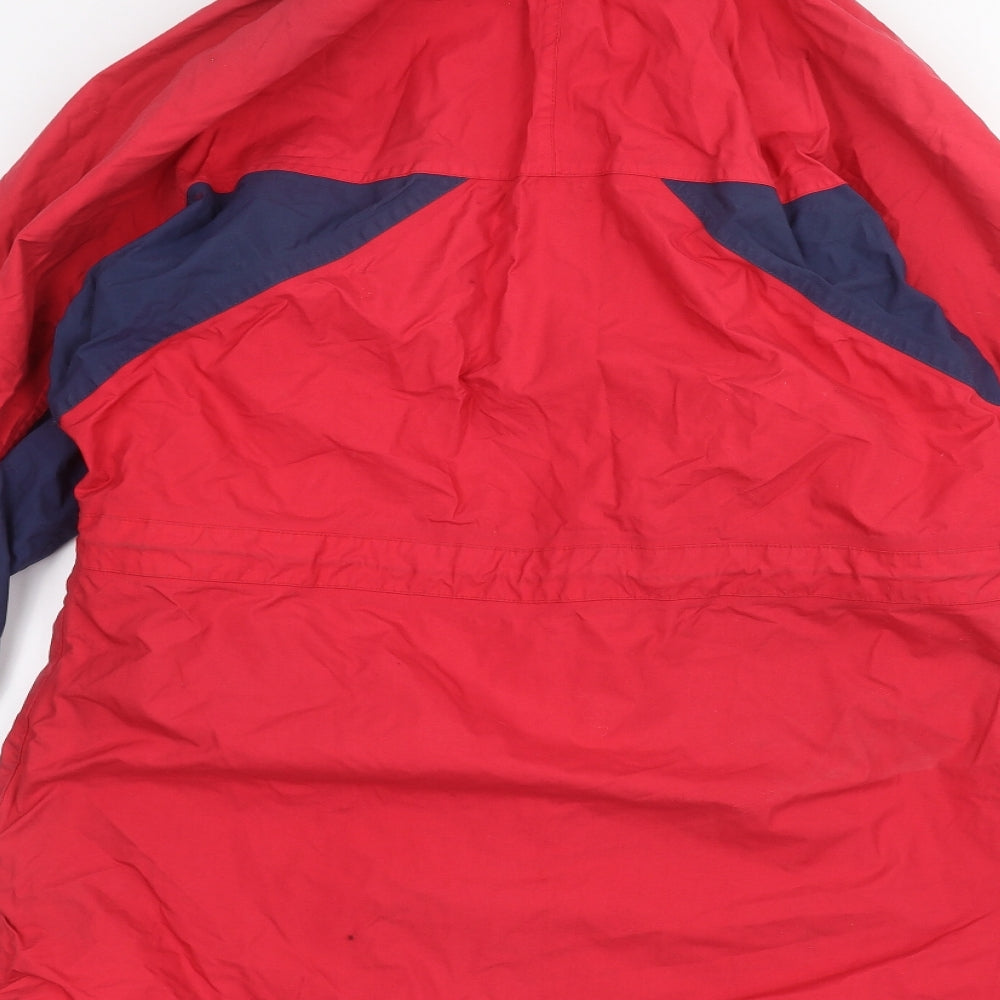 scanda Womens Red Pea Coat Coat Size 10