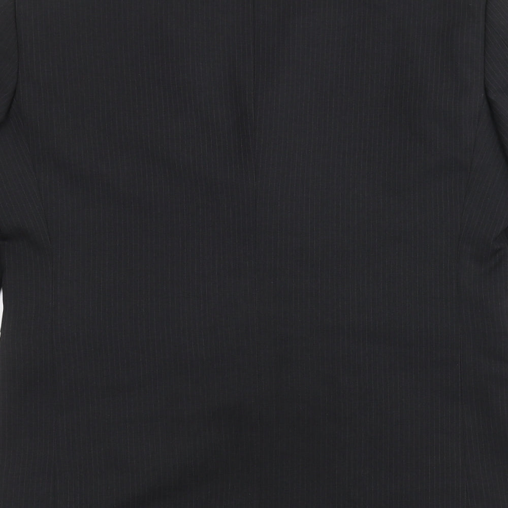 Taylor & Wright Mens Black Jacket Suit Jacket Size 38