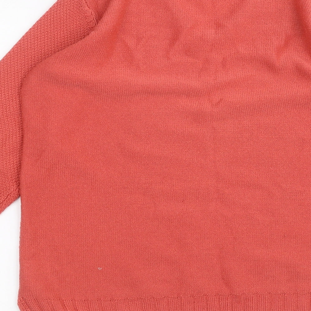 EWM Womens Pink Pullover Jumper Size S