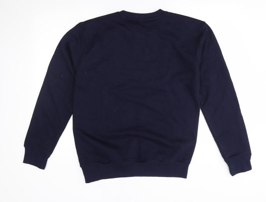 Preworn Mens Blue Pullover Jumper Size L