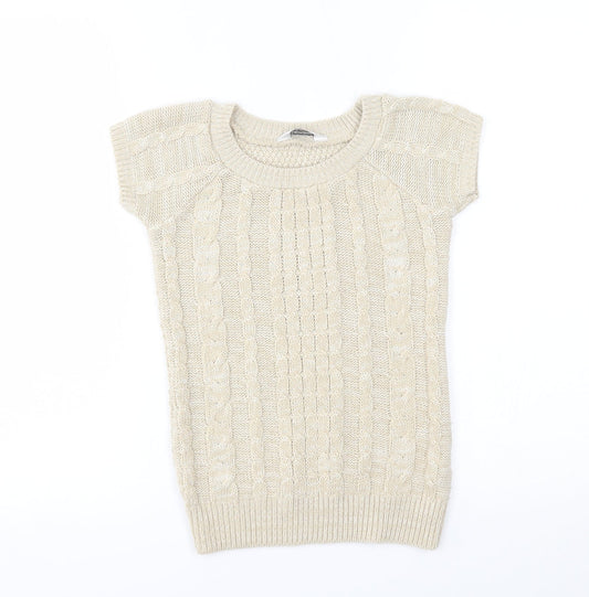 Tammy Girls Beige Tunic Jumper Size 8-9 Years