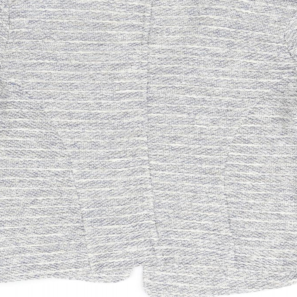 Warehoise Womens Silver Cardigan Jumper Size 12