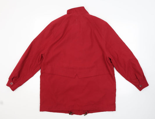 M&S Womens Red Jacket Size 10