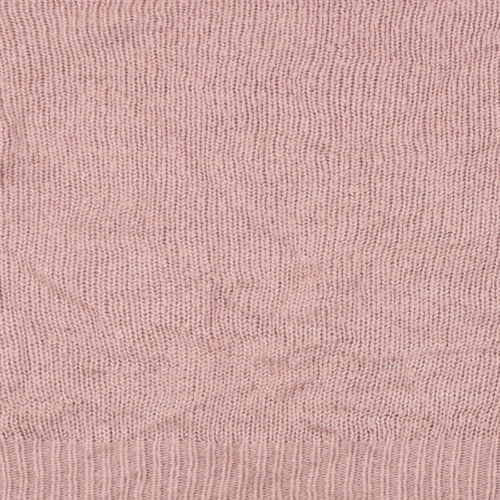 New Look Womens Pink Pullover Jumper Size L
