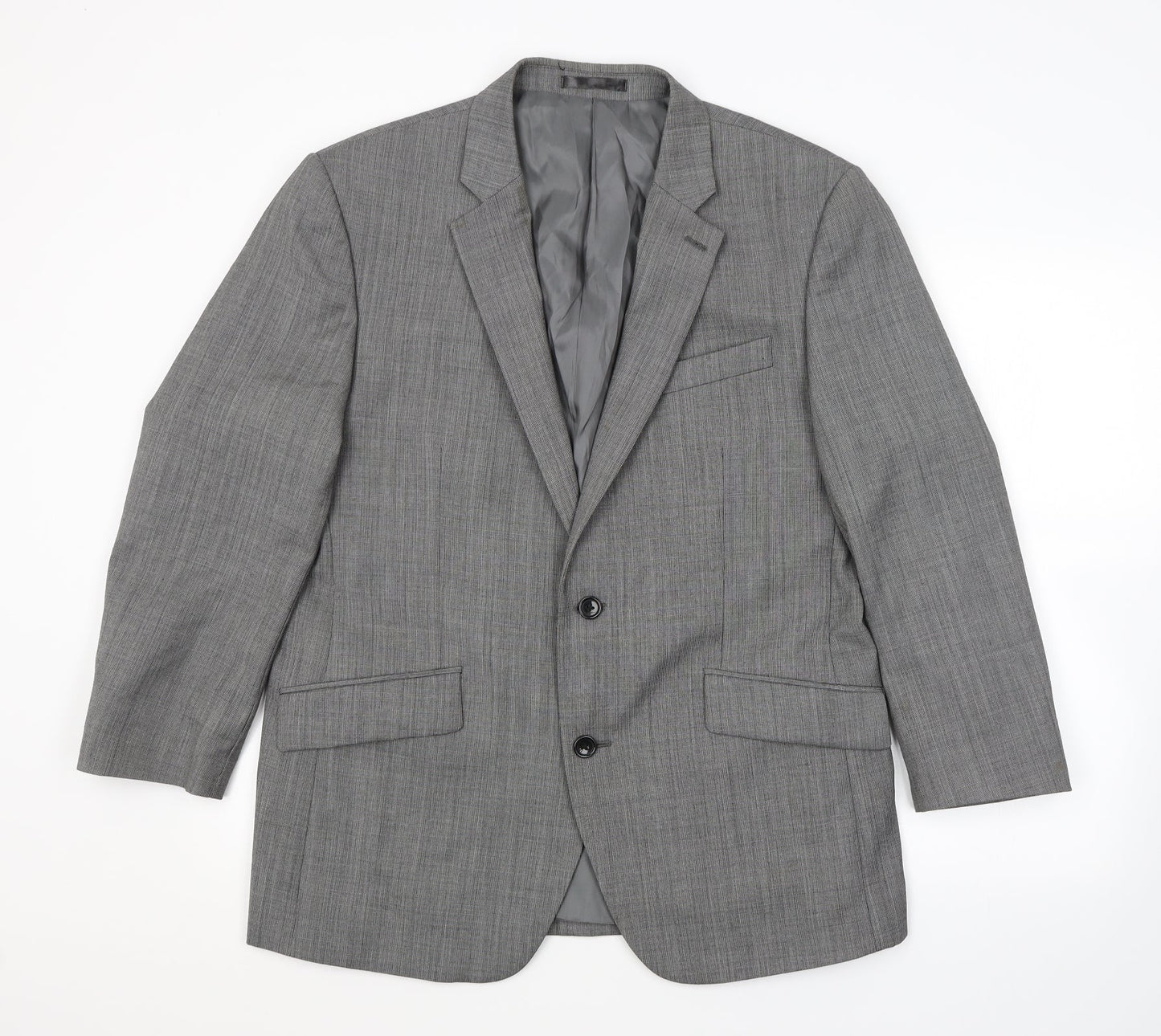 Fellini Mens Grey Jacket Blazer