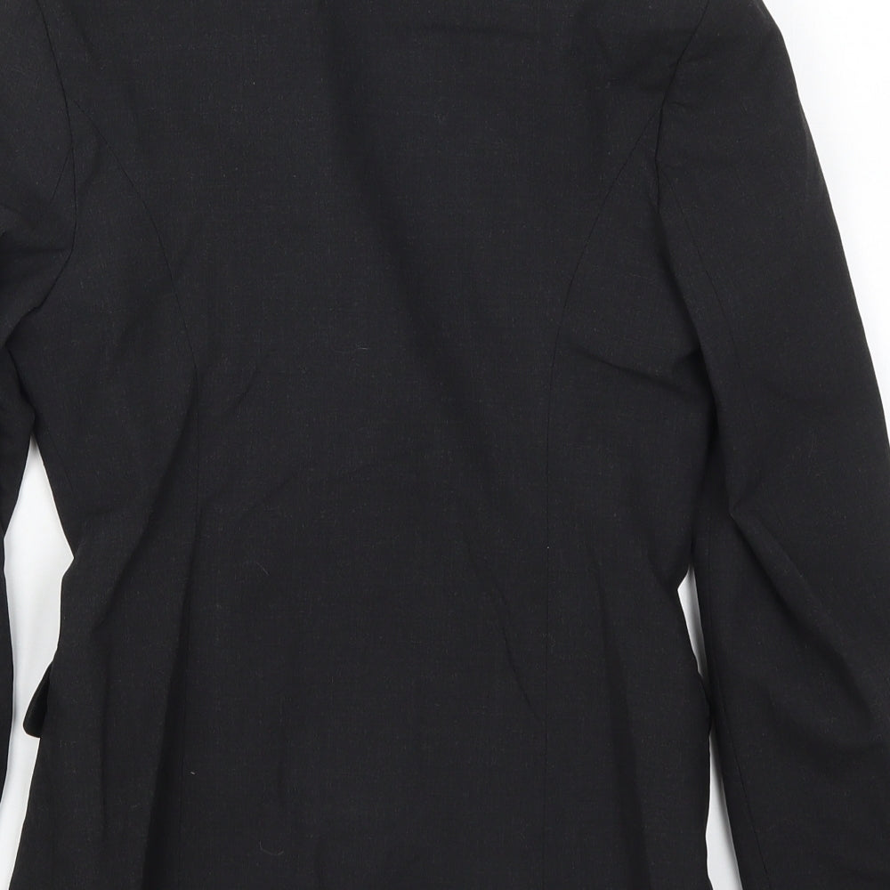 Simon Jersey Womens Grey Jacket Suit Jacket Size 6
