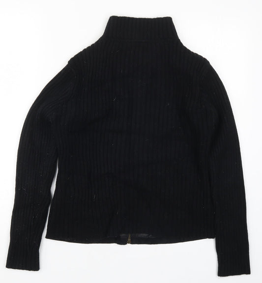 Preworn Womens Black Jacket Size M
