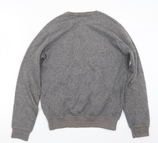 essentiel Mens Grey Pullover Jumper Size L