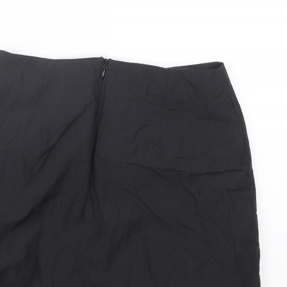 Sparkle & Fade Womens Black Mini Skirt Size XS