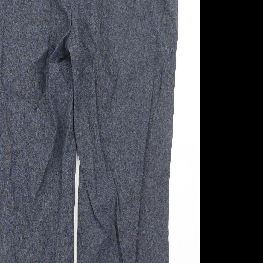Bonmarché Womens Blue Trousers Size 16 L25 in