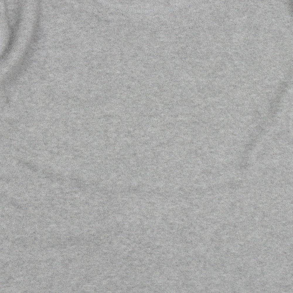 Cedar Wood State Mens Grey Fleece Pullover Sweatshirt Size M
