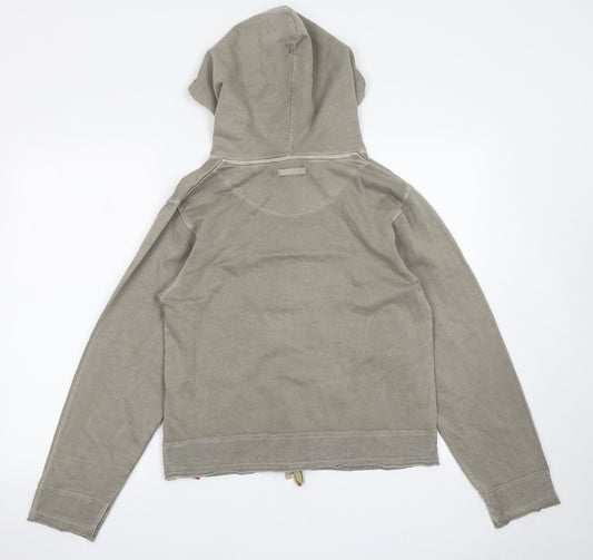 WOMbat Womens Brown Pullover Hoodie Size S