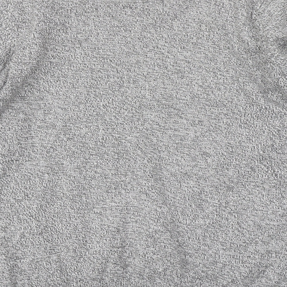 M&S Collection Mens Grey Knit Pullover Jumper Size M
