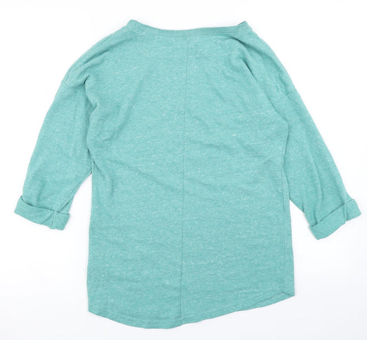 Divided Womens Blue Basic T-Shirt Size XS