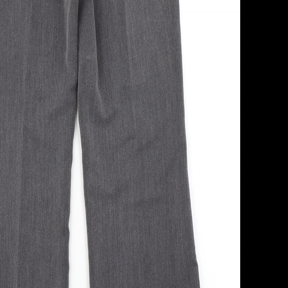 Papaya Womens Grey Dress Pants Trousers Size 10 L28 in