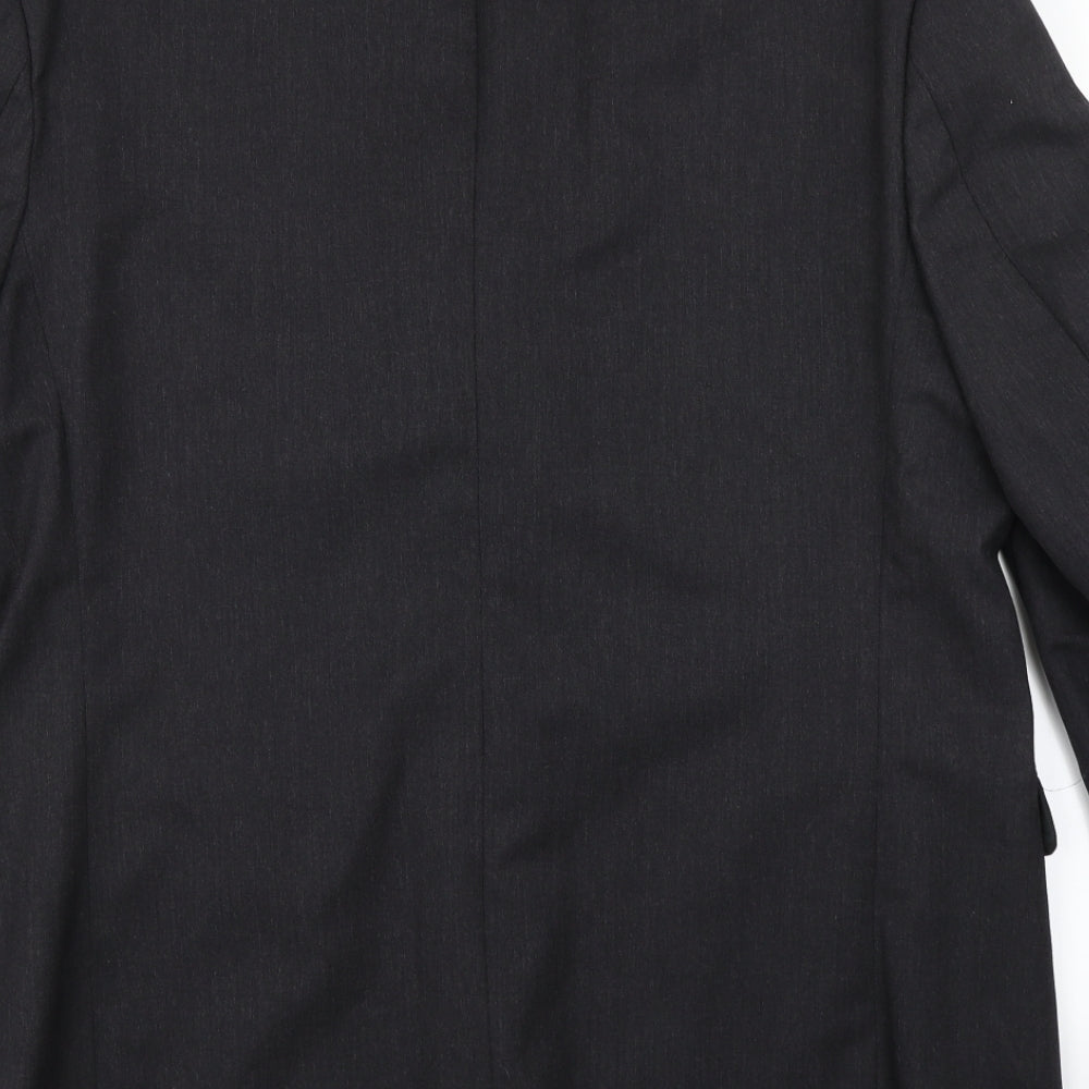 Preworn Mens Grey Jacket Blazer Size 44