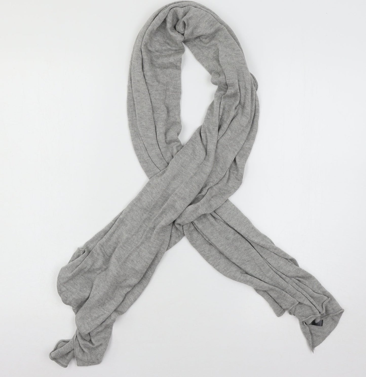 John Lewis Womens Grey Knit Scarf