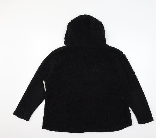 PRETTYLITTLETHING Womens Black Jacket Size 10