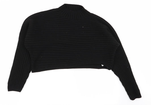 Primark Girls Black Pullover Jumper Size 14-15 Years