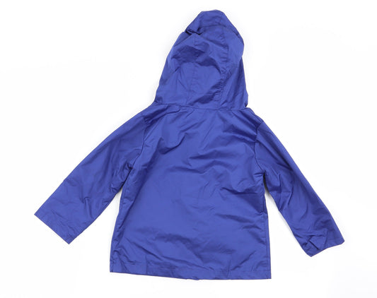 LZ11 Boys Blue Jacket Coat Size 4 Years