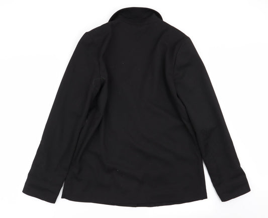 H&M Womens Black Jacket Blazer Size 12