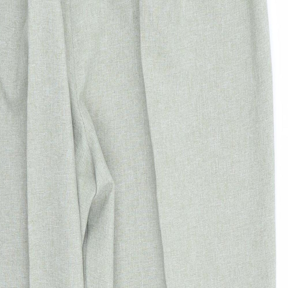 Classics Womens Green Trousers Size 18 L27 in - Stretch waistband