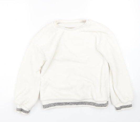 NEXT Girls White Top Pyjama Top Size 12 Years